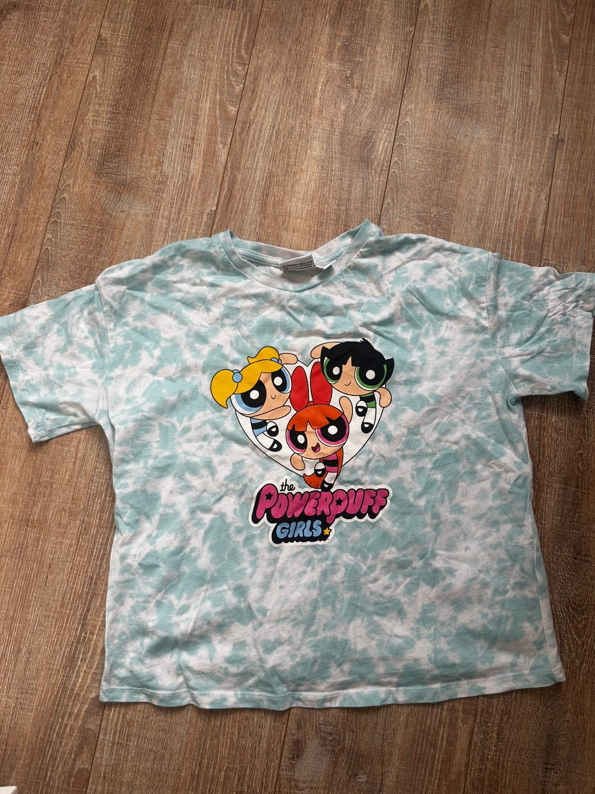 Powerpuff girls shirt maat 164, Kinderen en Baby's, Kinderkleding | Maat 164, Ophalen of Verzenden, Zo goed als nieuw, Meisje