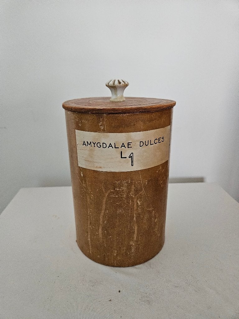 Antieke apothekerspot met porseleinen knop, Antiek en Kunst, Ophalen of Verzenden