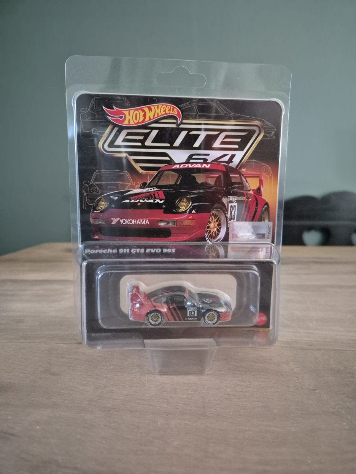 Hot Wheels RLC Elite 64 - Porsche 911 GT2 EVO 993 Advan, Ophalen of Verzenden, Nieuw, Auto