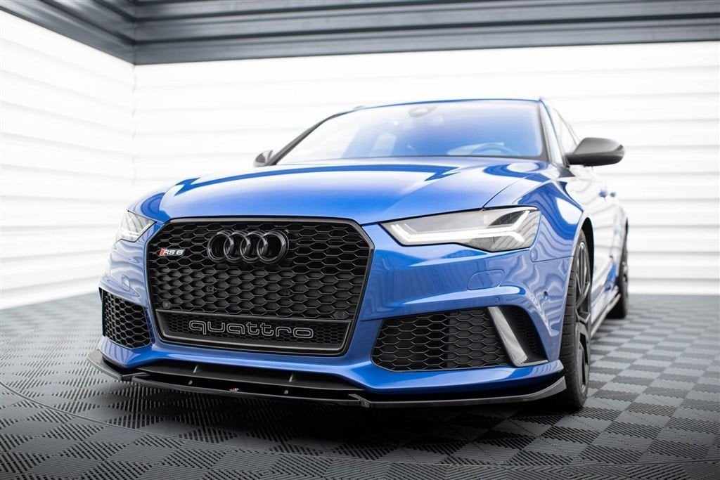 Maxton Design Audi RS6 C7 Voorspoiler Spoiler Splitter Versi, Verzenden, Automotive Parts, A.parts@hotmail.nl, Trasmolenlaan 12 3447 GZ Woerden
