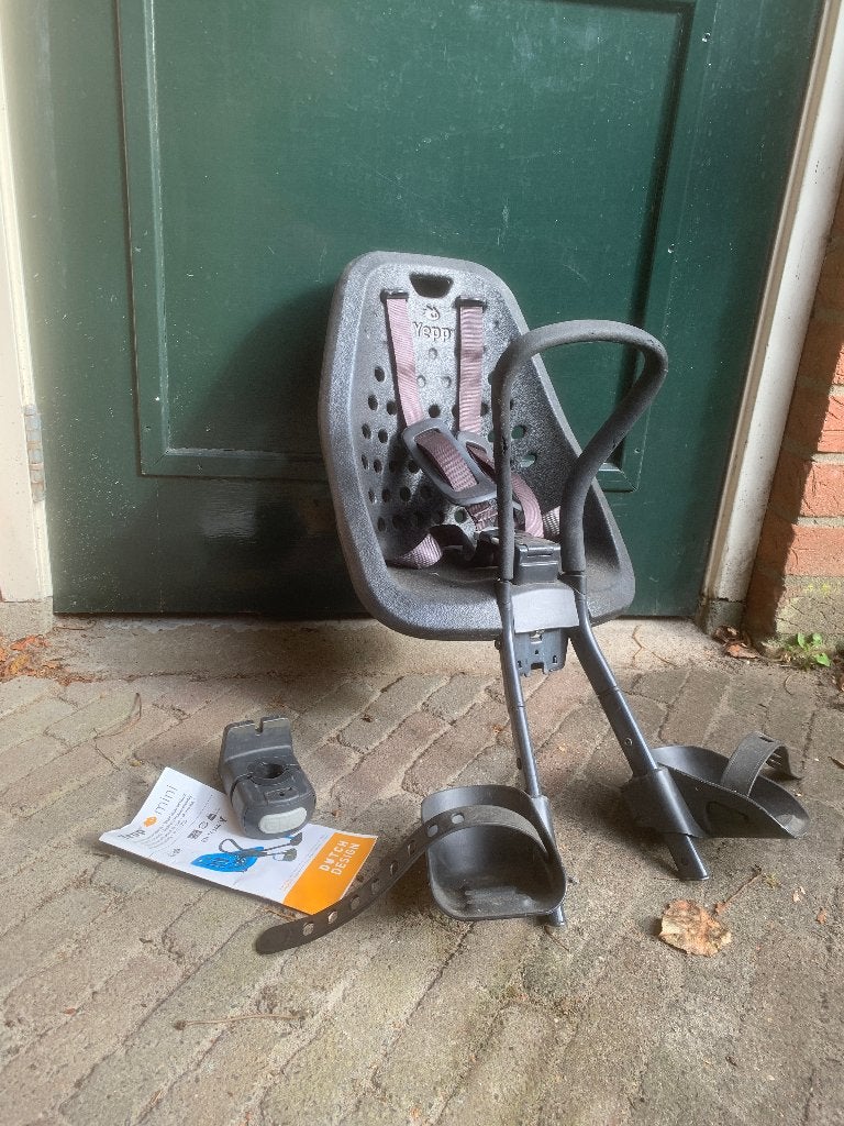 Yepp voorzitje met adapter en windscherm, Yepp, Voorzitje, Ophalen of Verzenden, 0 t/m 13 kg