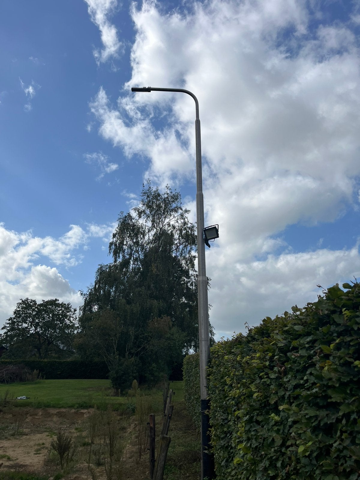 Lichtmast/lantaarnpaal