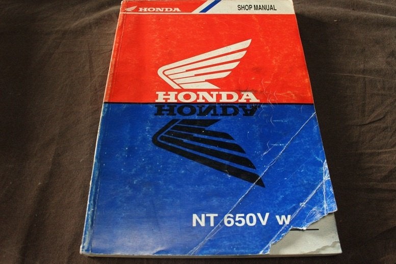 Honda NT650V deuville motorcycle shop manual NT 650 V, Motoren, Ophalen of Verzenden, Honda
