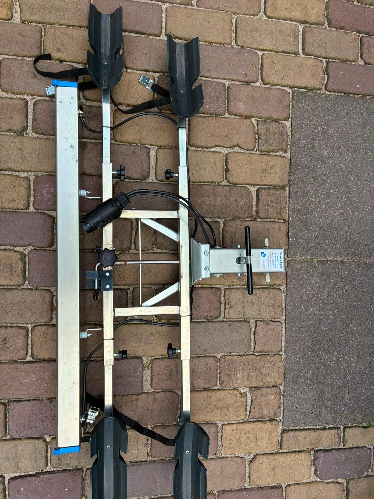 Fietsendrager voor 2 gewone fietsen, Twinny Load, Ophalen, 2 fietsen, Gebruikt, Trekhaakdrager