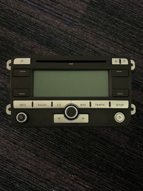 Volkswagen RNS 300 autoradio Blaupunkt, Auto diversen, Ophalen of Verzenden, Gebruikt