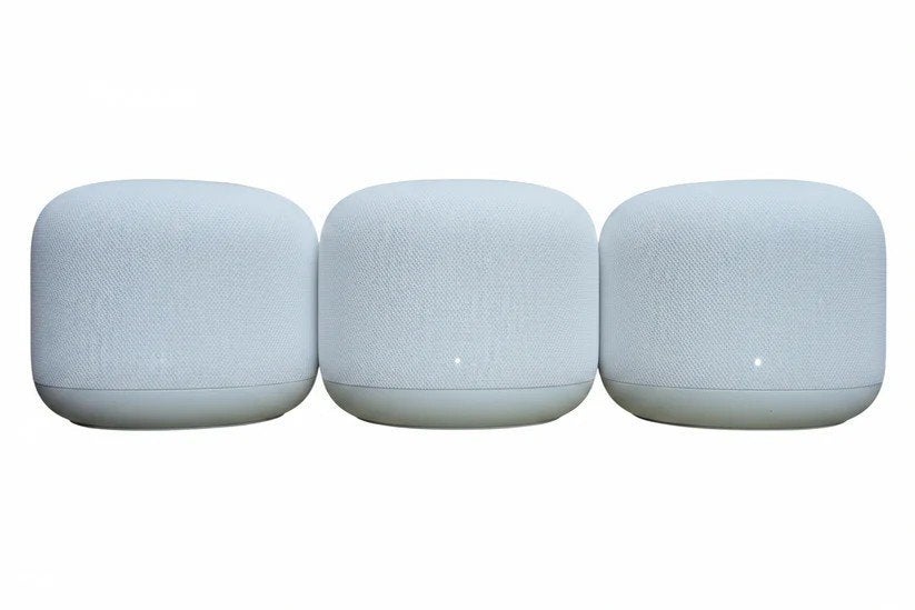 Google Mesh wifi systeem met 3 Google routers/satellieten