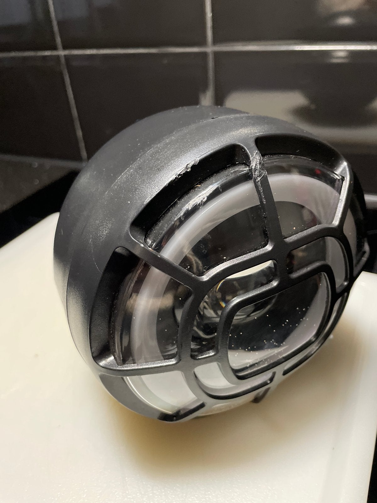 Voorlicht Fatbike v20 pro 4 pins blauw, Fietsen en Brommers, Ophalen, Gebruikt, Overig, Voorlicht