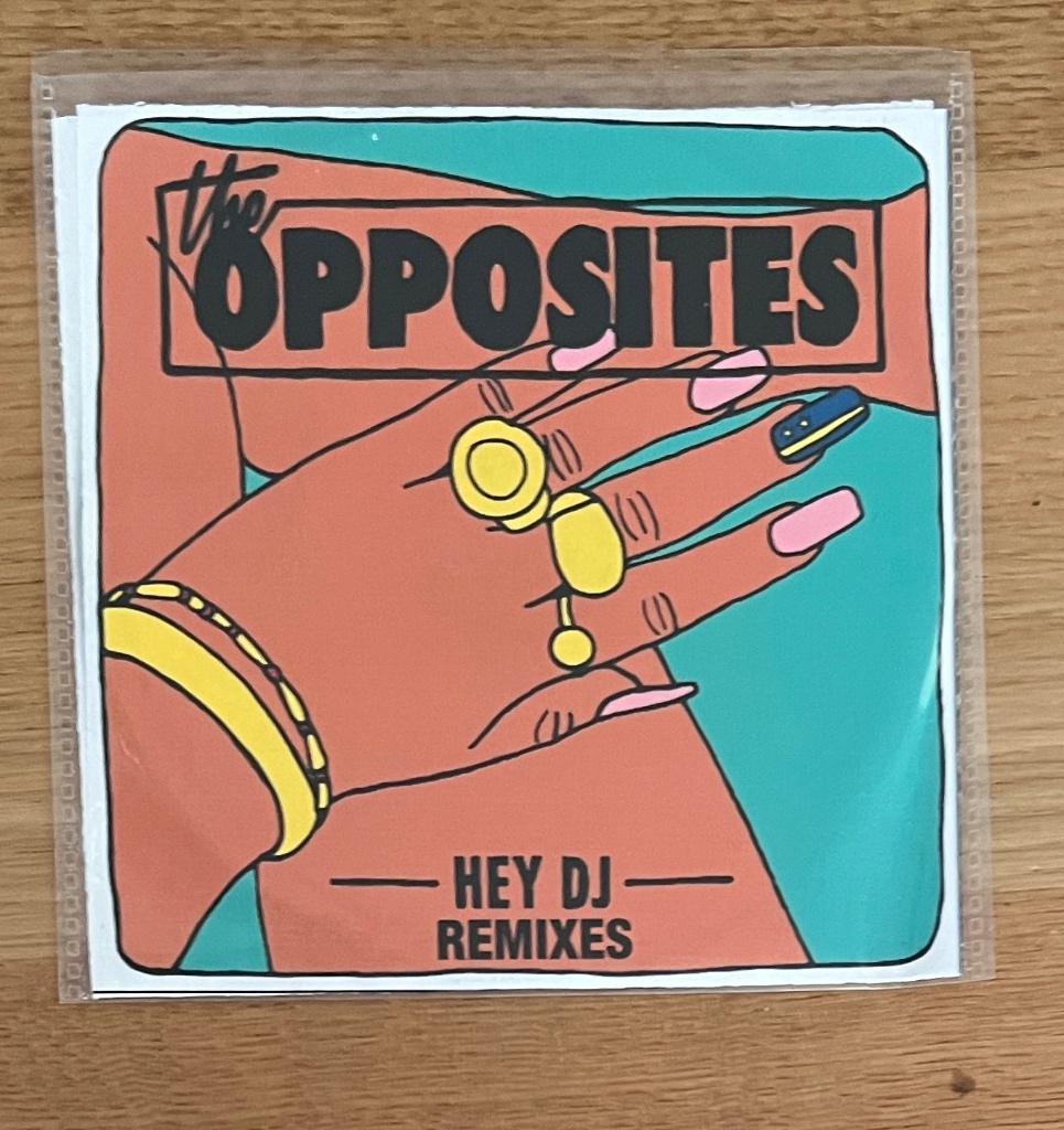 The Opposites ‎– Hey DJ CDS promo, 1 single, Verzenden, Zo goed als nieuw, Hiphop en Rap