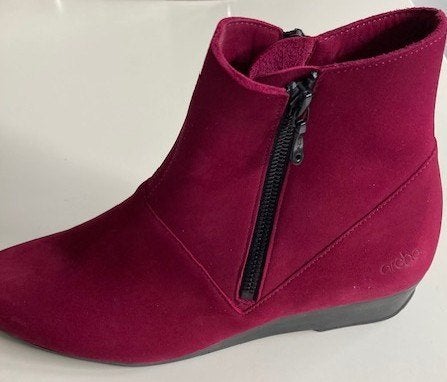 Arche Anykem nubuck roze laarsjes mt 38, sleehak, nieuwstaat, Lage of Enkellaarzen, Ophalen of Verzenden, Zo goed als nieuw, Arche