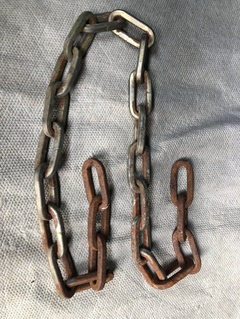 Ketting voor kettingslot , lengte 128 cm . prijs 15 euro ., Motoren, Ophalen of Verzenden, Gebruikt