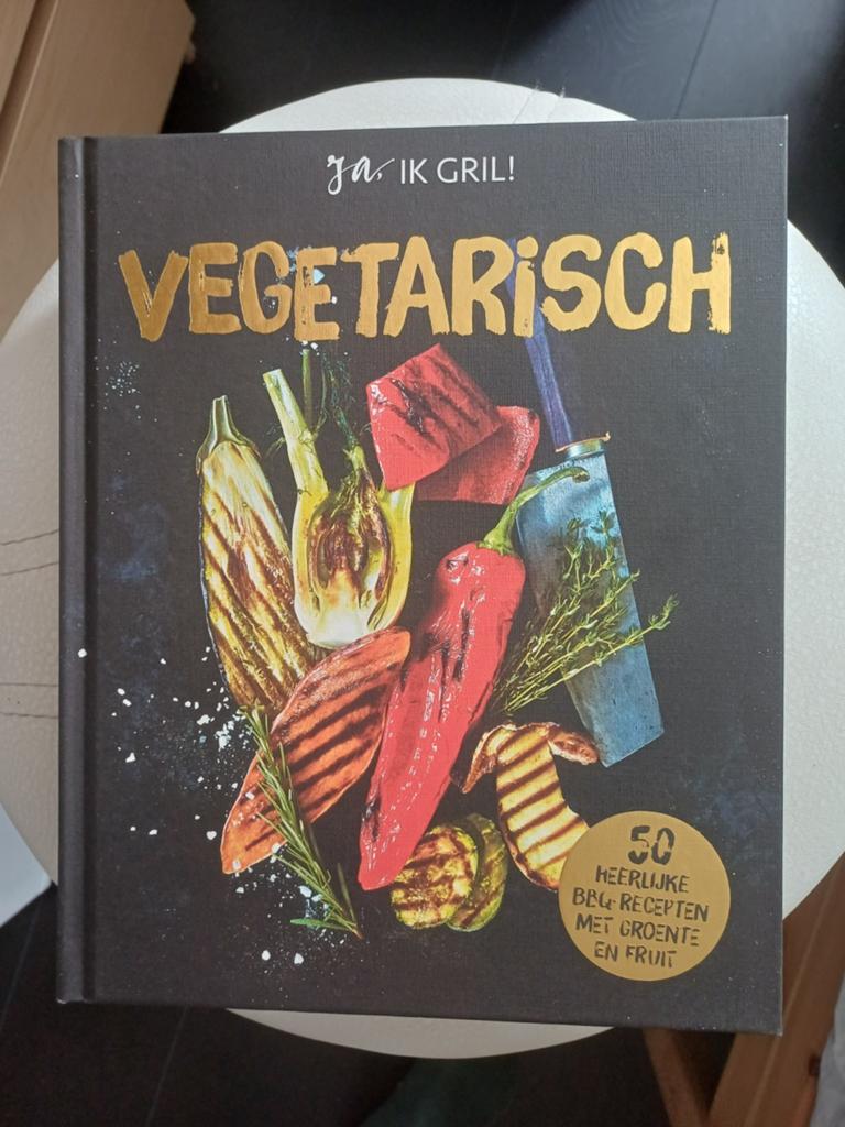Kookboek, Ja ik grill Vegetarisch, nieuw nooit in gelezen, Boeken, Gezondheid, Dieet en Voeding, Nieuw, Overige typen, Ophalen of Verzenden