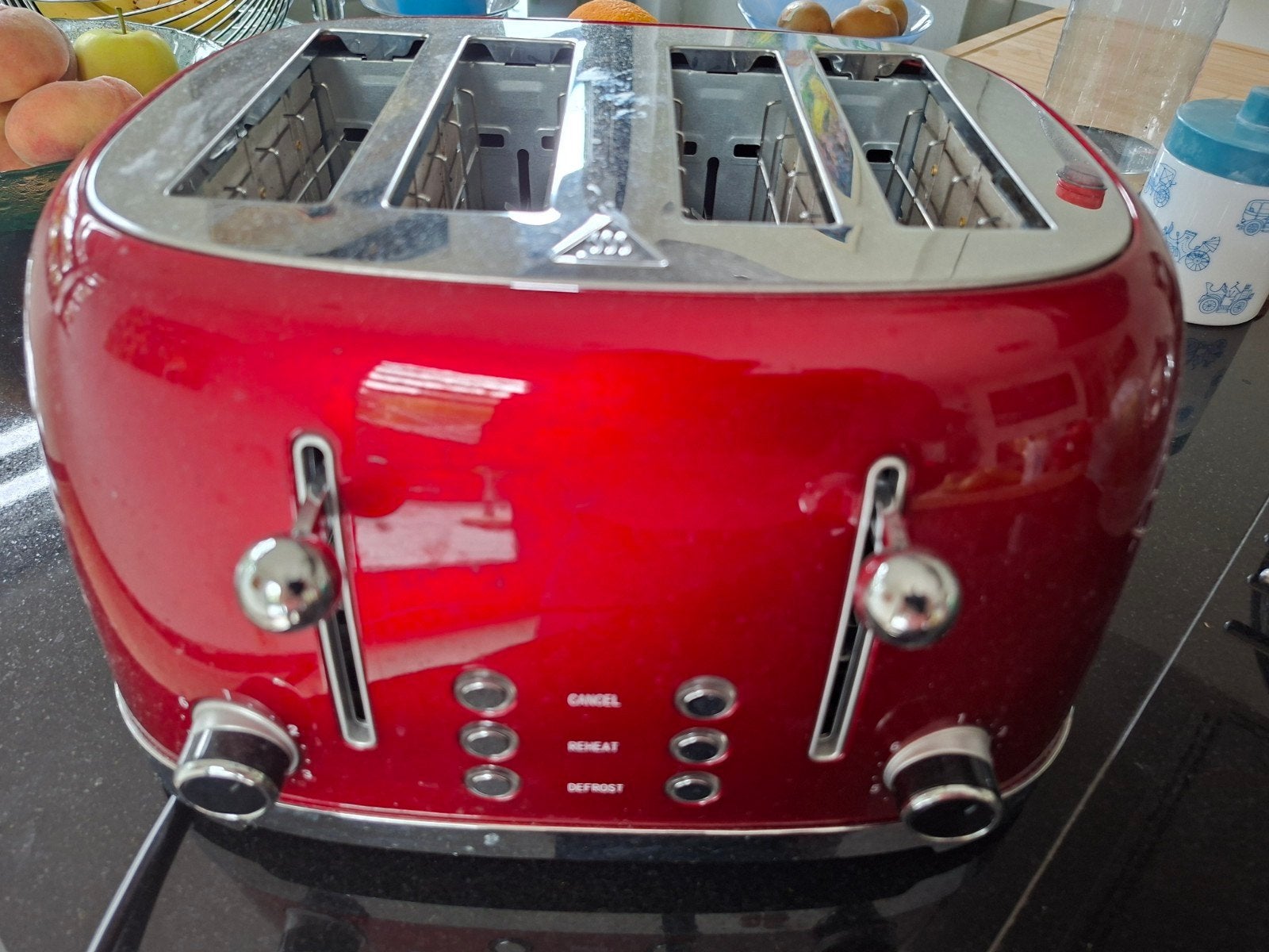 kitchen brothers rood broodrooster, Ophalen