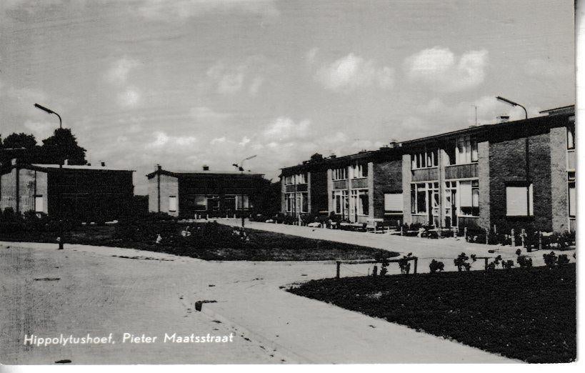 HIPPOLYTUSHOEF - PIETER MAATSSTRAAT, Verzamelen, Ophalen of Verzenden, Ongelopen, Noord-Holland