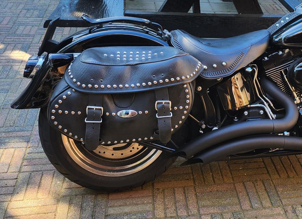 Harley Davidson zadeltassen, Ophalen, Zo goed als nieuw
