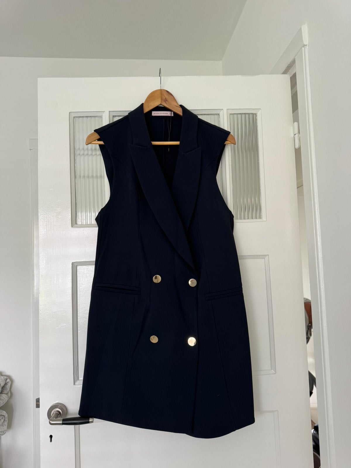 Studio Anneloes mouwloze blazer XL, Ophalen of Verzenden, Nieuw, Maat 46/48 (XL) of groter, Blauw