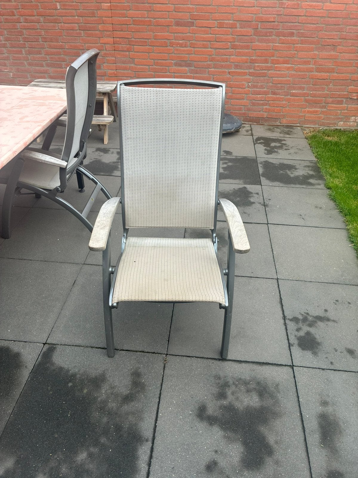 Hartman tuinstoelen 4 stuks, Ophalen, Zo goed als nieuw, Kunststof