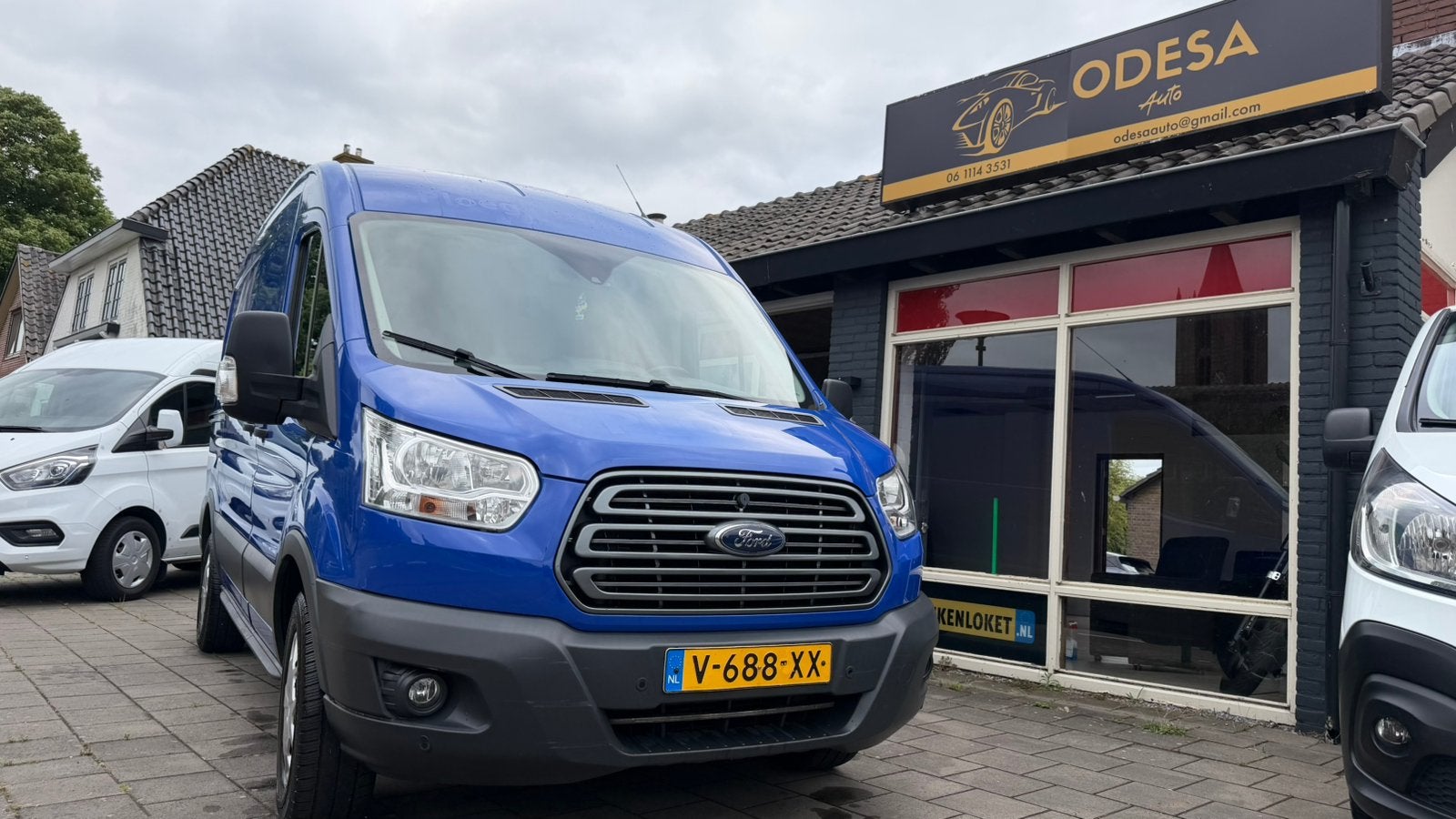 Ford Transit 350 2.0 TDCi L2H2 Trend –1e eigenaar EURO 6, 1995 cc, Euro 6, 4 cilinders, Blauw
