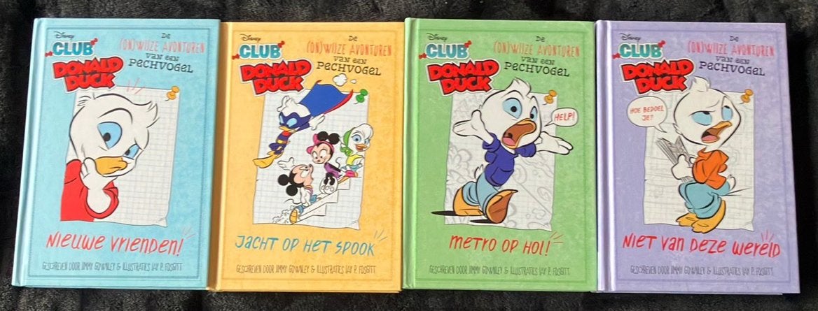 Club Donald Duck: De (On)wijze Avonturen (4 boeken), Ophalen, Donald Duck, Nieuw