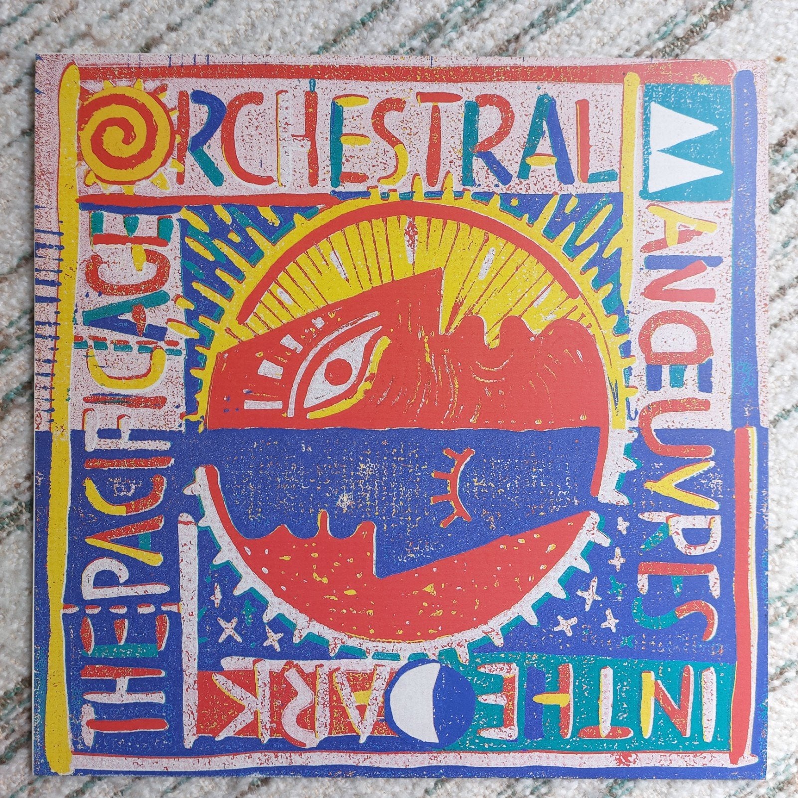 Orchestral Manoeuvres In The Dark, de LP "The Pacific Age"., Ophalen, LP, Gebruikt, 12 inch