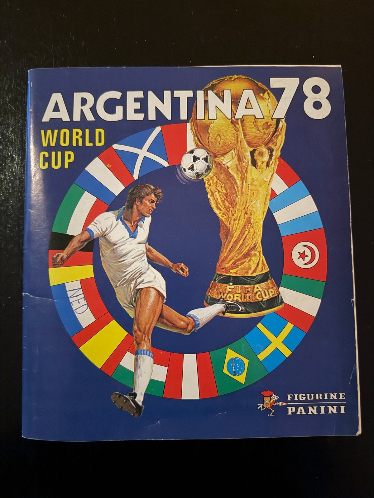 Panini World Cup 1978 Stickerboek - Compleet, Ophalen of Verzenden, Gebruikt, Overige sporten, Boek of Tijdschrift
