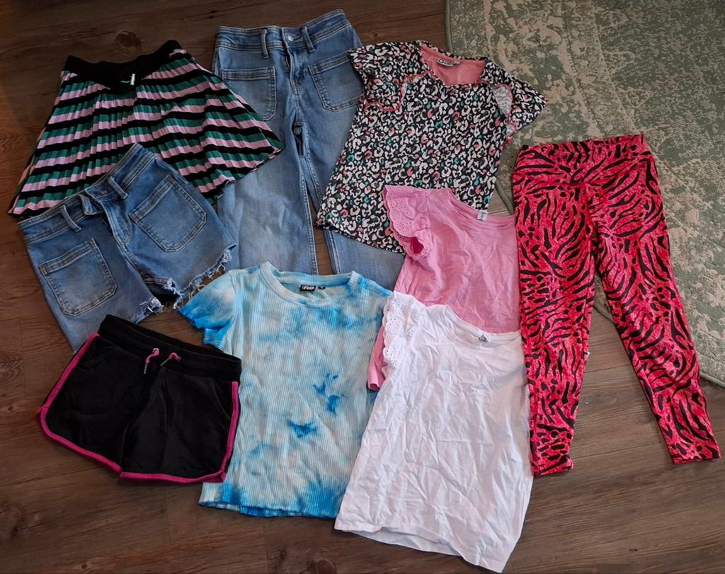 Kledingpakket of per stuk meisje maat 128 - Diverse stijlen, Kinderen en Baby's, Kinderkleding | Maat 128, Ophalen of Verzenden