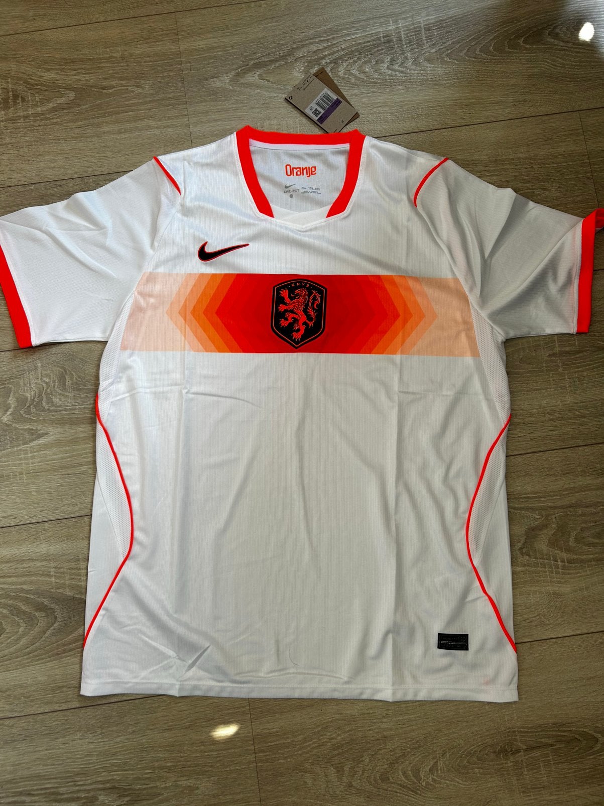 NL elftal shirt maat S en M, Verzenden, Zo goed als nieuw, Voetbal, Overige maten
