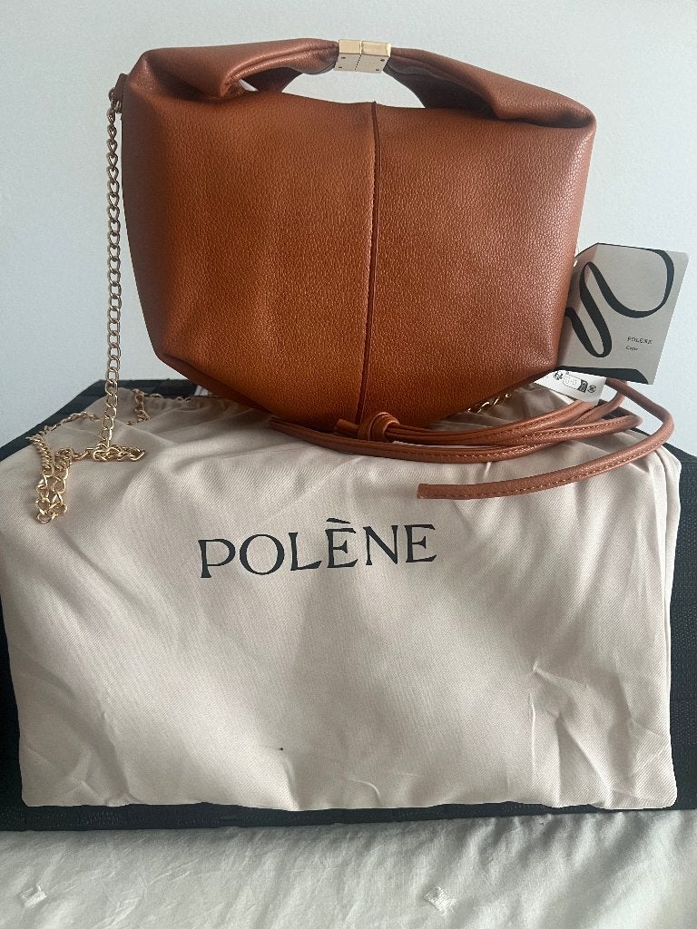 Polène Cyme damestas nieuw!, Ophalen of Verzenden, Nieuw, Bruin, Handtas