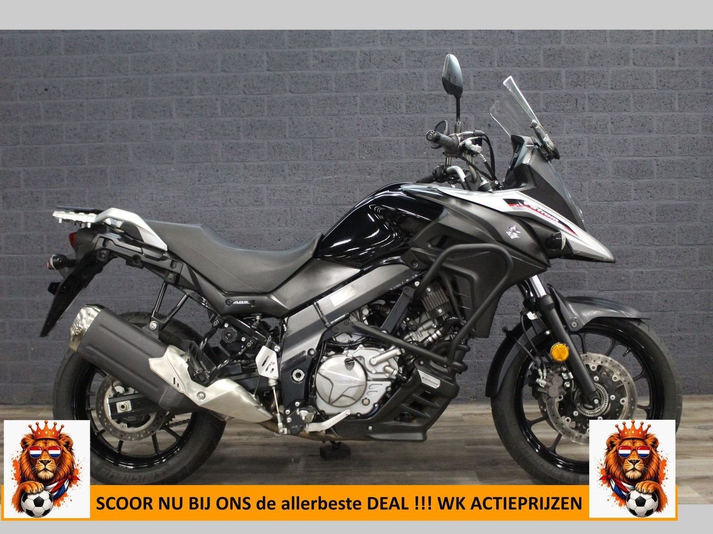 SUZUKI V-STROM 650 ABS (bj 2017) 26,875 km 35KW A2 mogelijk, Motoren, Motoren | Suzuki, Bedrijf, Overig, 2 cilinders, Minimaal motorrijbewijs A2