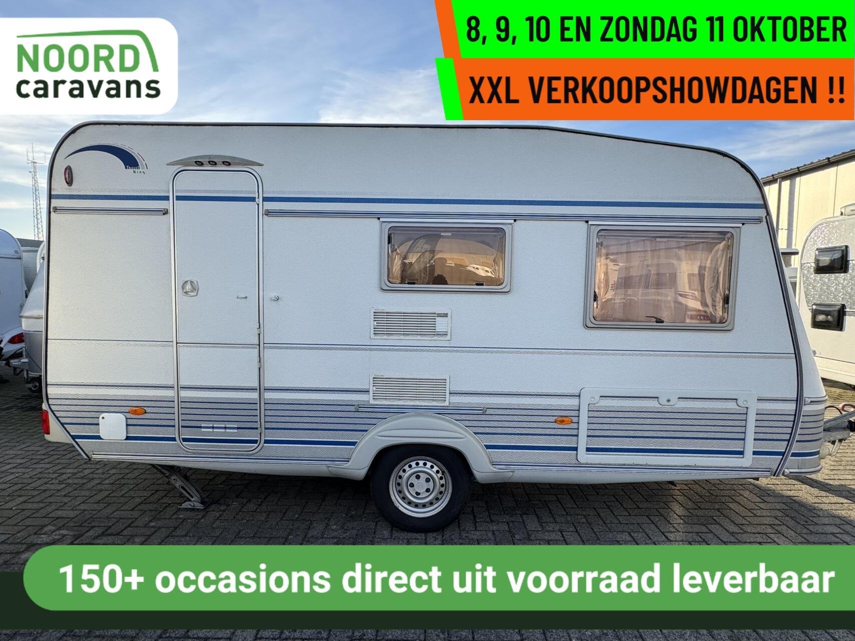 Tec TRAVEL KING 450, DWARSBED, TREINZIT, LUIFEL, TOILET, Serviceluik, T.E.C., Bedrijf, 750 - 1000 kg