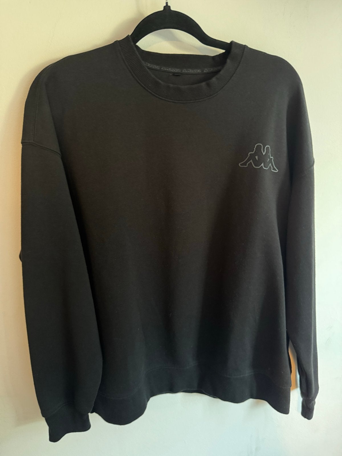 Kappa Sweater Zwart Maat XS, Ophalen of Verzenden, Gedragen, Maat 46 (S) of kleiner, Zwart