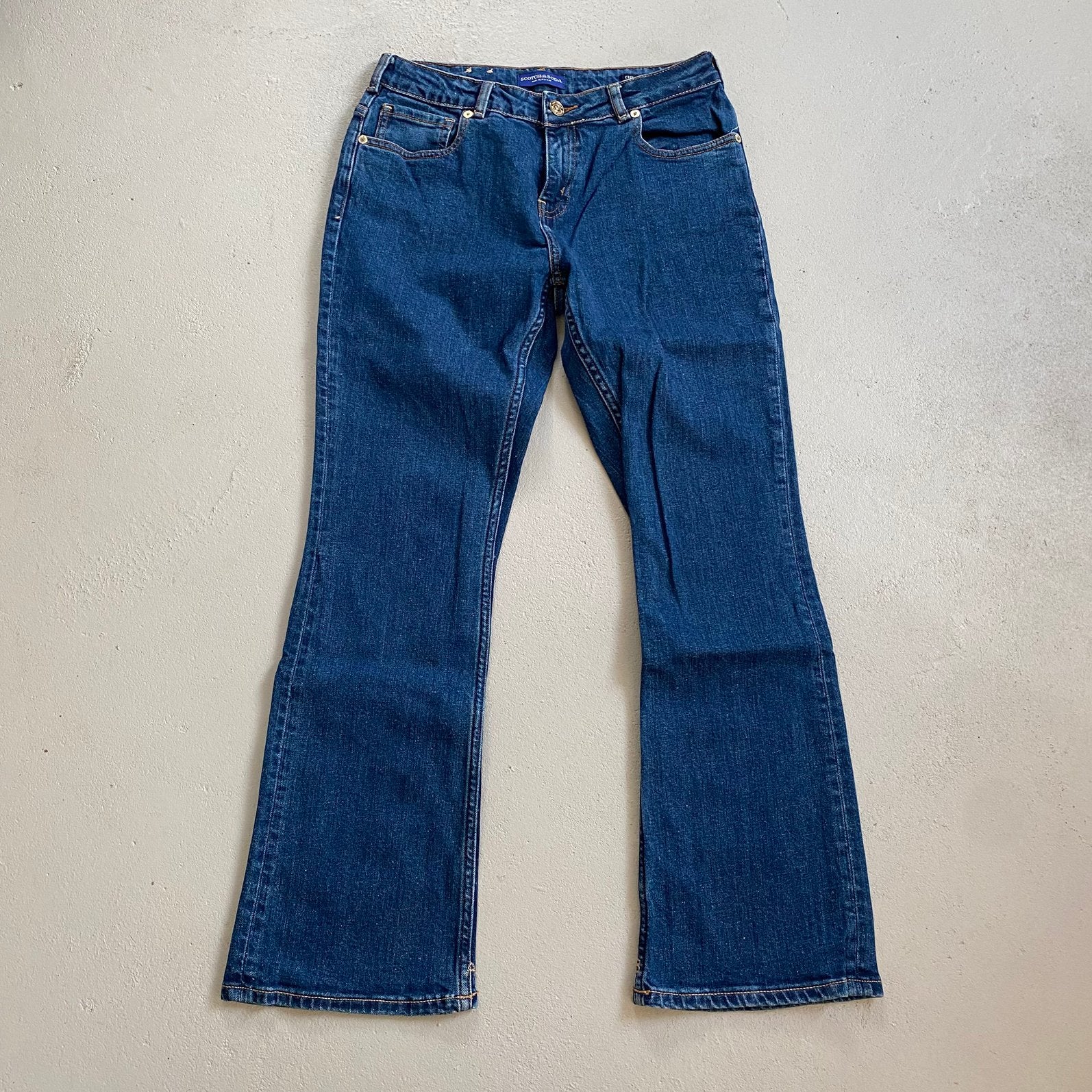 Flared jeans van Scotch & Soda (model The Charm) maat 152, Verzenden, Zo goed als nieuw