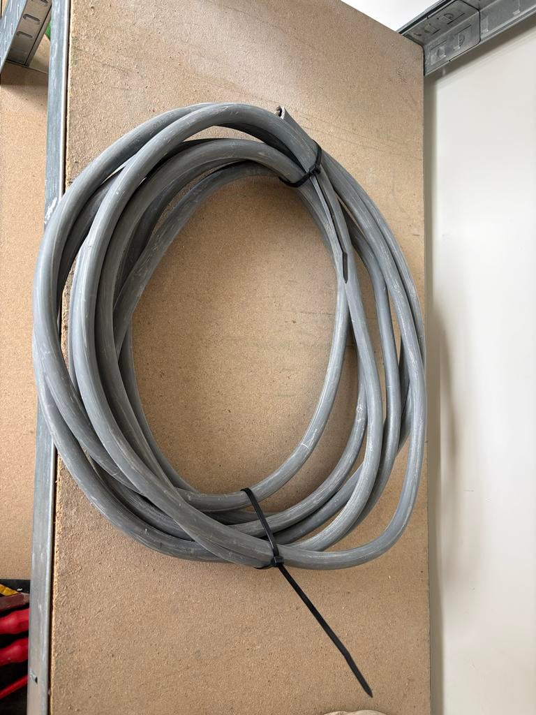 YMvK kabel 5x4 6 meter, Doe-het-zelf en Verbouw, Elektra en Kabels, Ophalen, Zo goed als nieuw, Kabel of Snoer