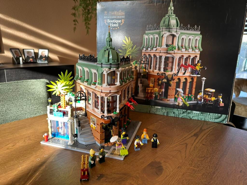 Lego Boetiekhotel 10297, Ophalen, Zo goed als nieuw, Complete set, Lego