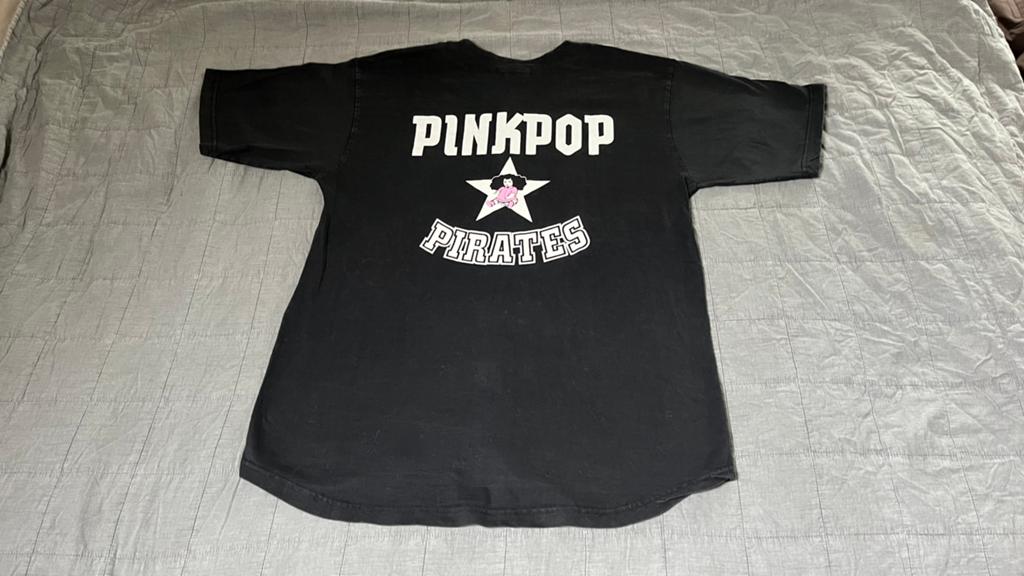 Pinkpop Pirates Honkbal Shirt Zwart One Size, Ophalen of Verzenden, Kleding