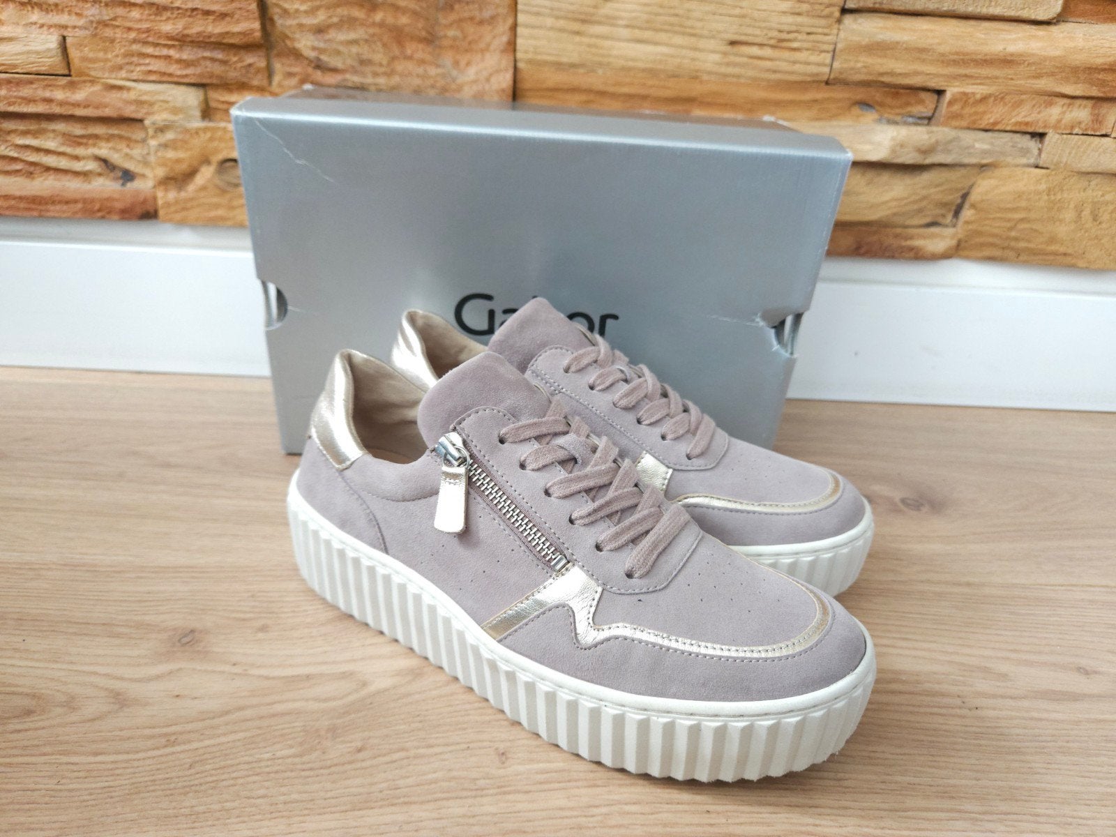 Gabor lila sneakers MET RITS Maat 6,5 / 40 schoenen paars, Kleding | Dames, Schoenen, Overige kleuren, Gabor, Ophalen of Verzenden