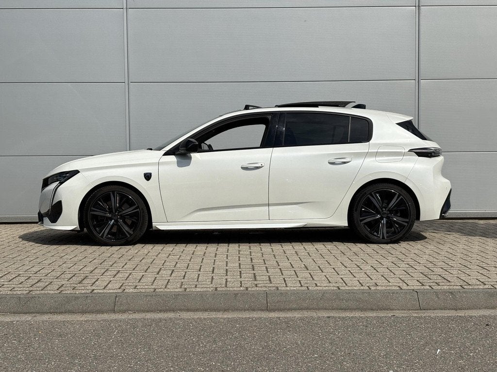Peugeot 308 1.6 HYbrid 225 GT Pack Business Automaat | Panor, Auto's, Peugeot, 12 maanden, Euro 6, 4 cilinders, Wit