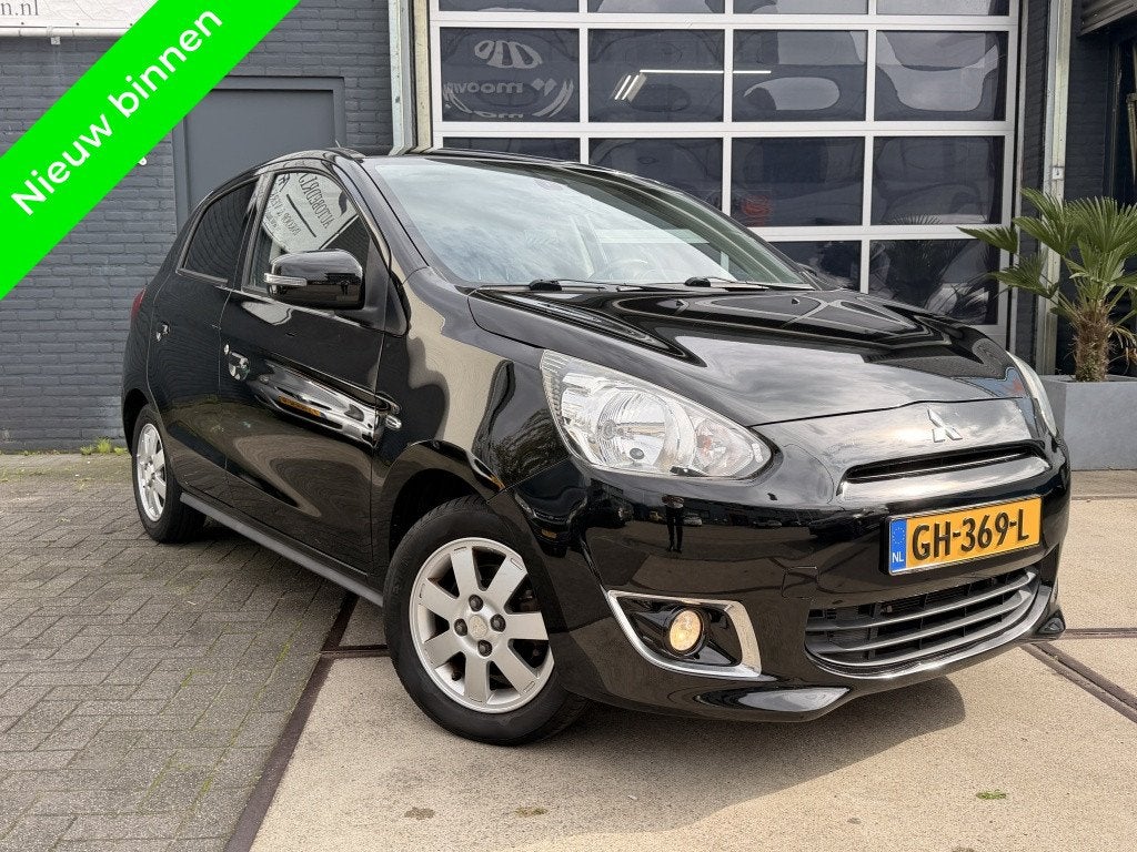Mitsubishi Space Star 1.2 Instyle Automaat NAP Camera! inrui, Auto's, Automaat, Gebruikt, 840 kg, Zwart