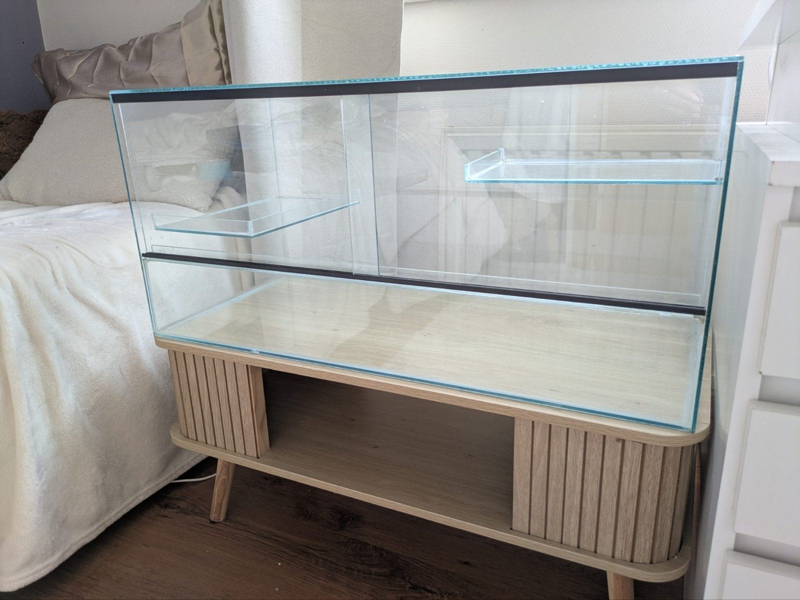 Nette Terrarium/ hamsterkooi, Ophalen, Zo goed als nieuw