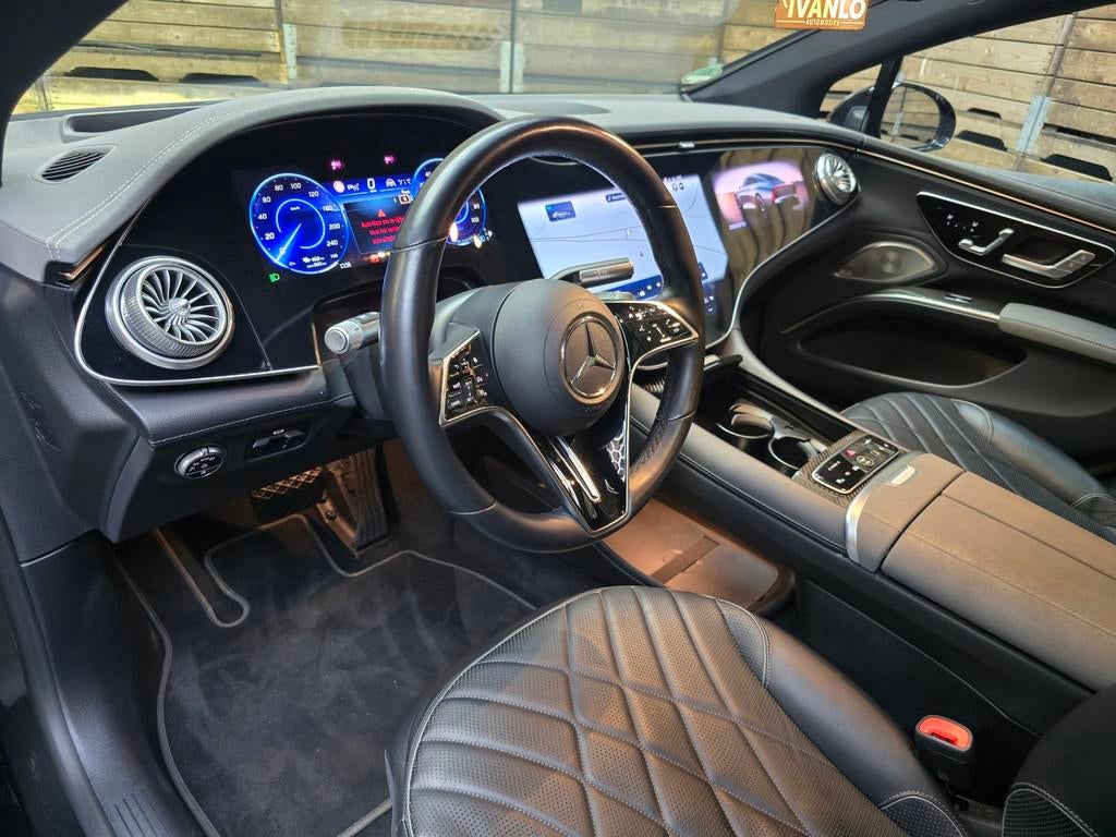 Mercedes-Benz EQS 580 4MATIC AMG Line 108 kWh Hyper B&O Pano, Auto's, Mercedes-Benz, Automaat, Gebruikt, 4 stoelen, 137 €/maand