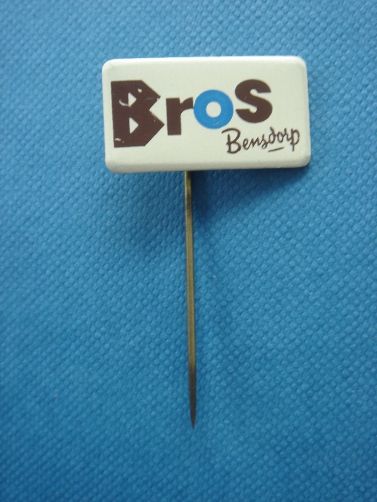 Speld Bros Bensdorp, Ophalen of Verzenden, Gebruikt, Merk, Speldje of Pin