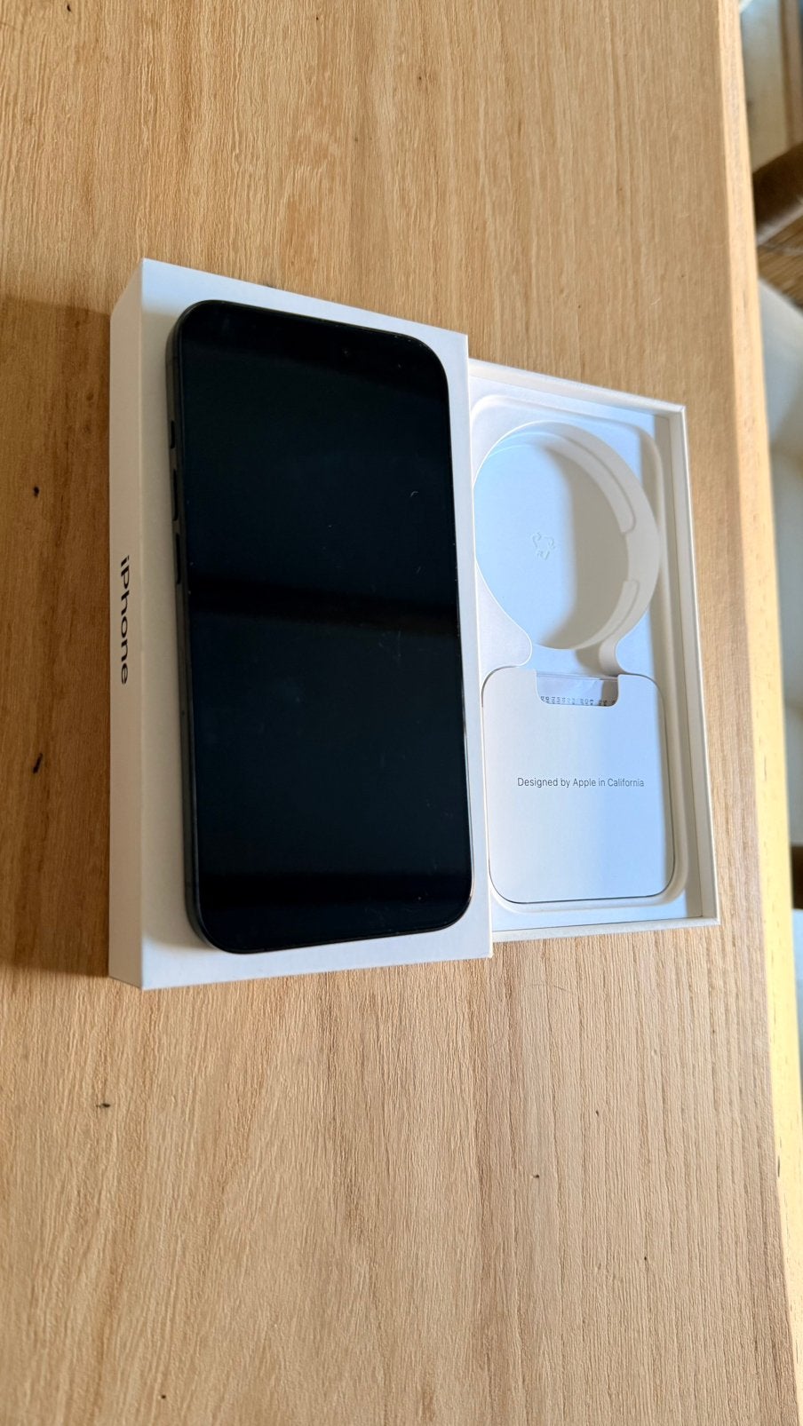 Apple iPhone 15 Pro 128 GB Black Titanium, Telecommunicatie, Mobiele telefoons | Apple iPhone, Ophalen, 128 GB, Zwart, Zo goed als nieuw