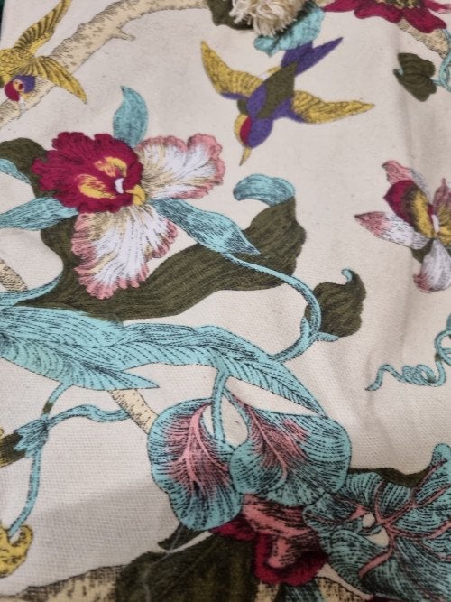 handtas shopper met bloemen katoen, Ophalen of Verzenden, 'T Olde Gre-j, Info@toldegrej.nl, Endepoelstraat 20f Didam