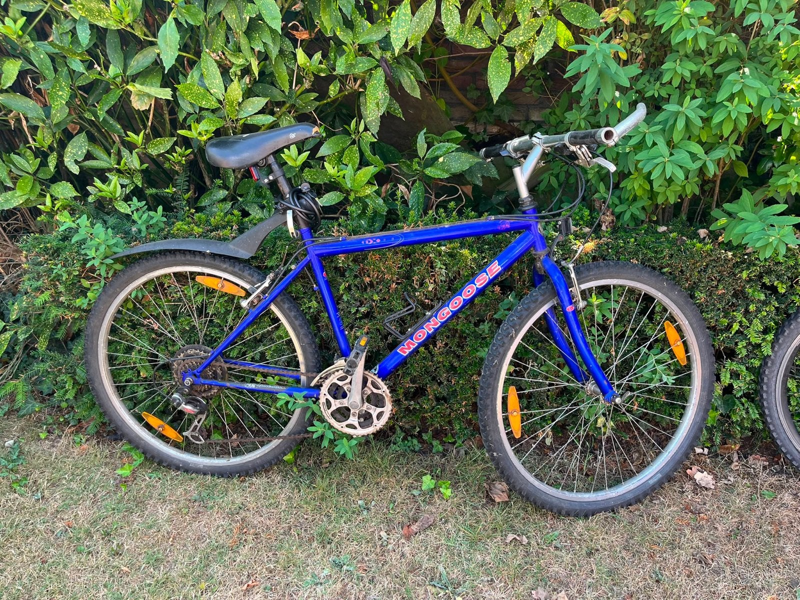 Mongoose Mountainbike - Blauw, Zo goed als nieuw, Geen vering, 53 tot 57 cm, Ophalen
