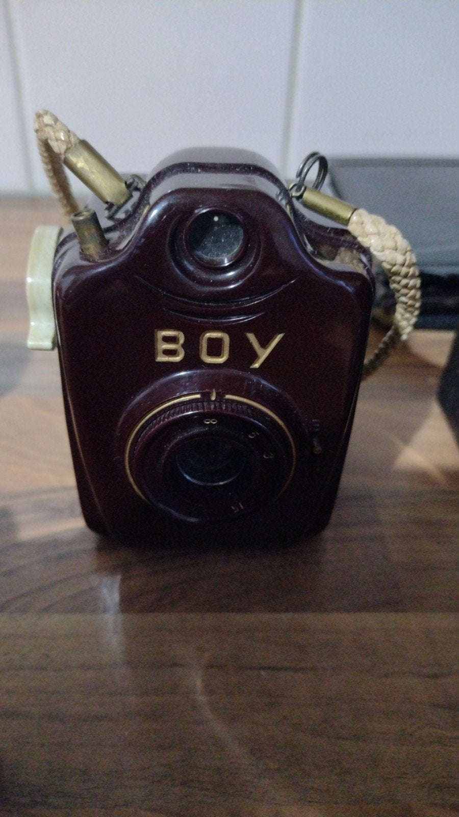 Vintage Bakelieten Camera 'Boy' voor de Verzamelaar, Ophalen of Verzenden, Fototoestel