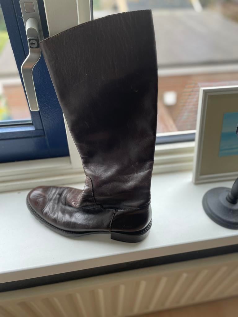 Laarzen, Kleding | Dames, Schoenen, Ophalen of Verzenden, Zo goed als nieuw, Bruin, Hoge laarzen