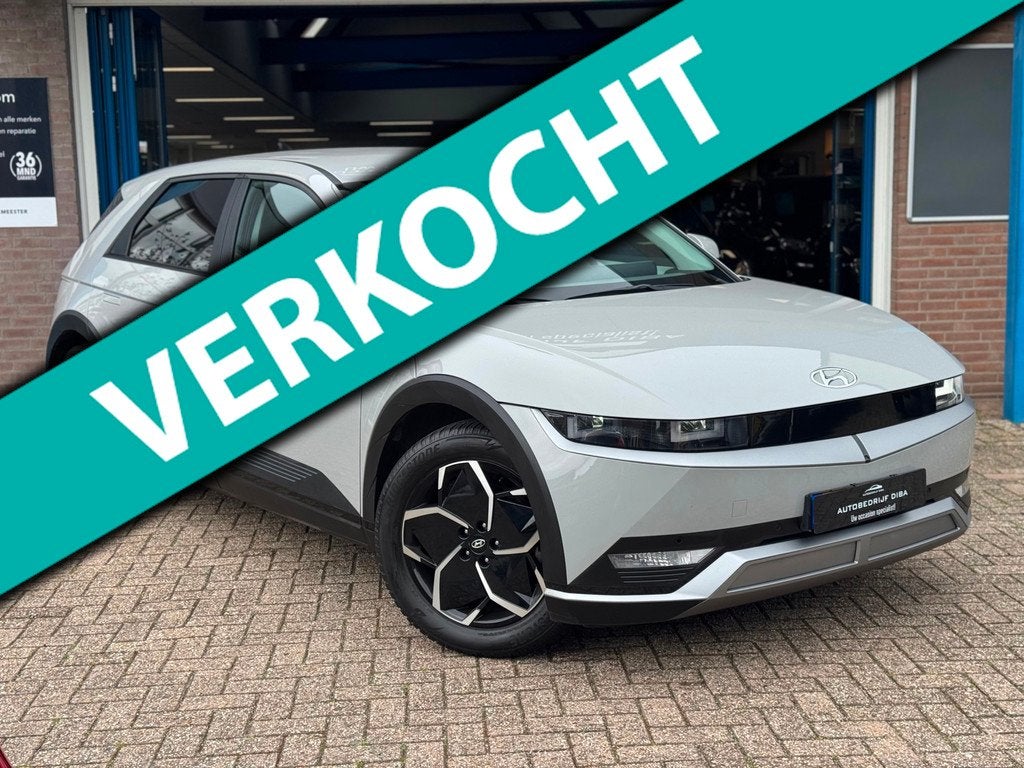 Hyundai IONIQ 5 Connect 58 kWh 2021 AUT NAVI BTW 1e Eig!, Auto's, Hyundai, Automaat, 966 min, Gebruikt, Zwart
