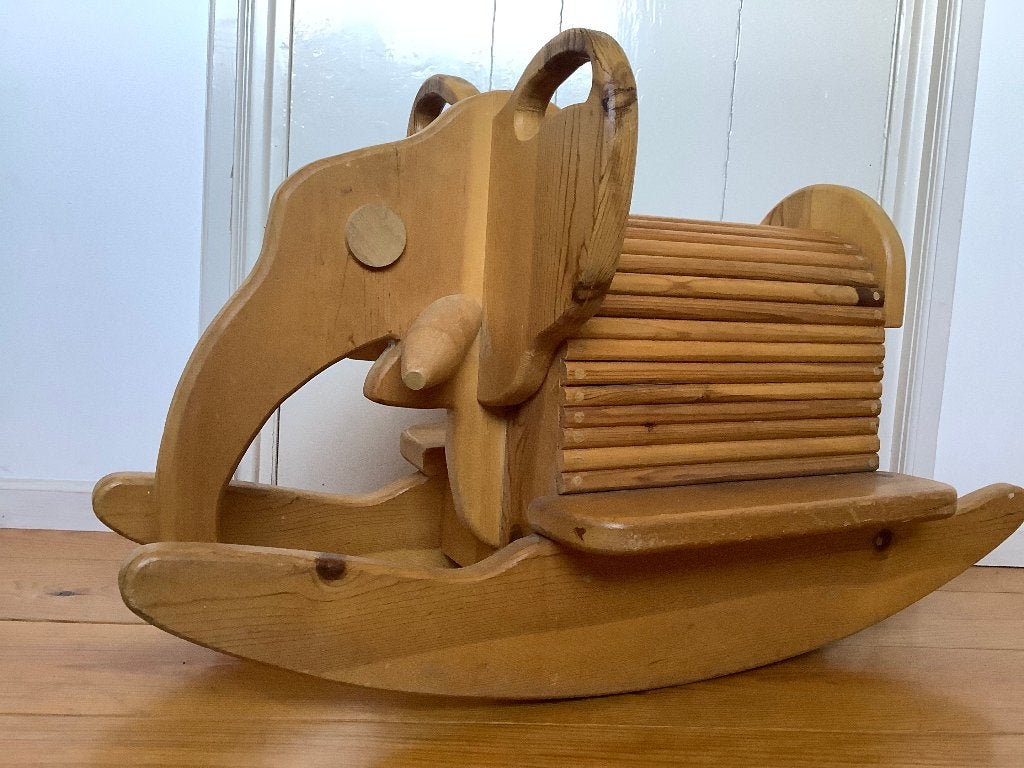 Vintage hobbel olifant, Ophalen