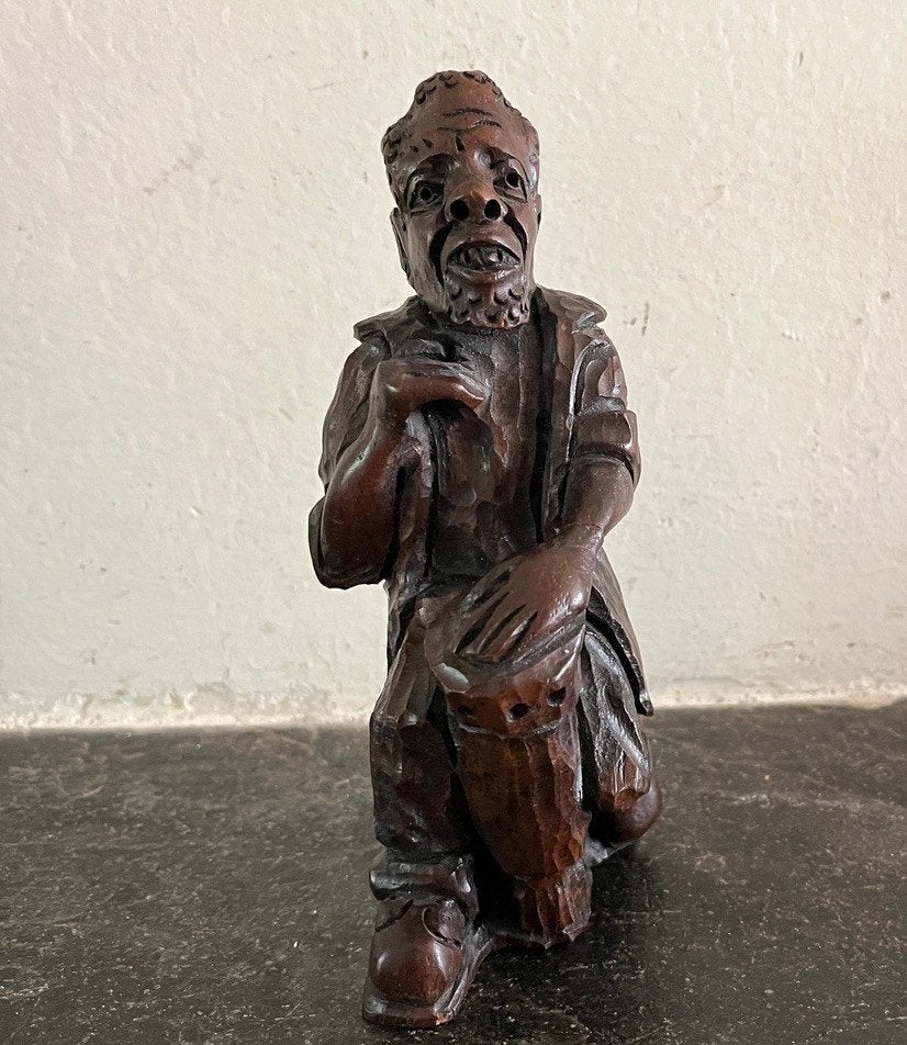 Afrikaans houten beeldje, Ophalen of Verzenden