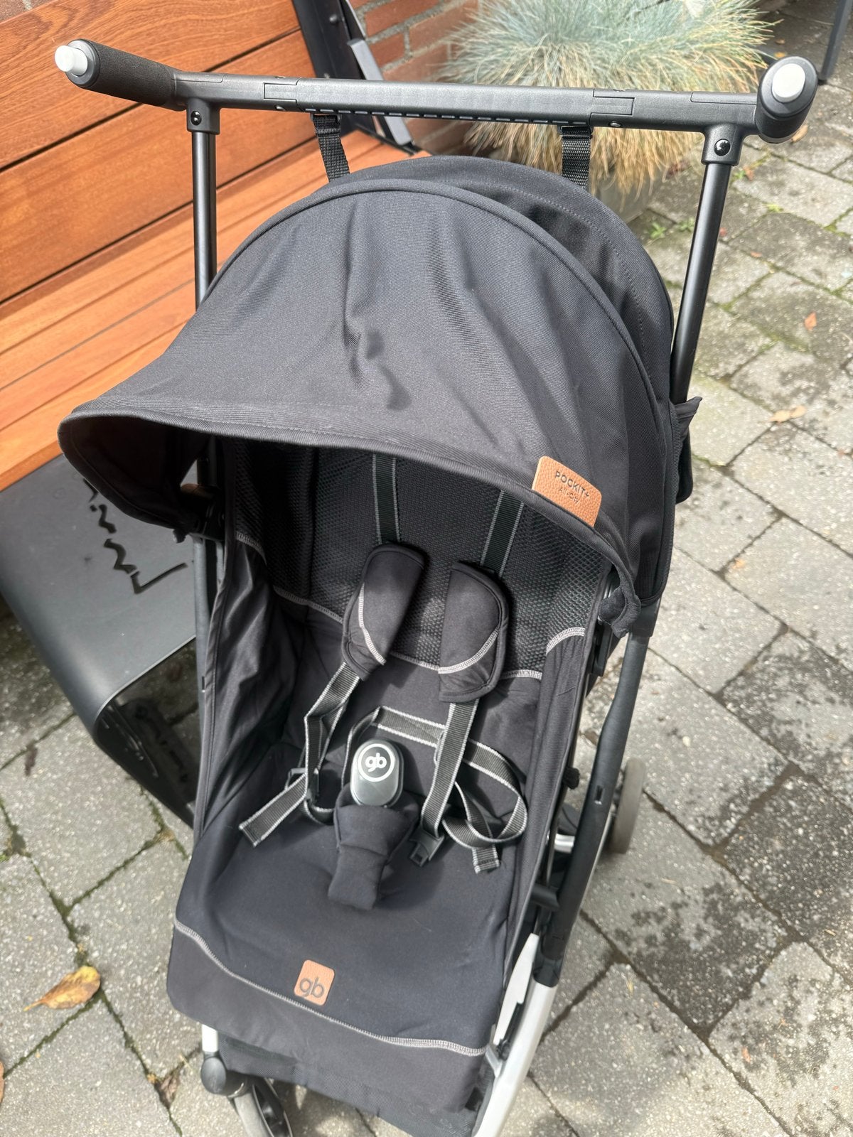 GB Pockit All-City compacte (handbagage) buggy - Zwart, Ophalen, Gebruikt, Kinderwagen, Overige merken
