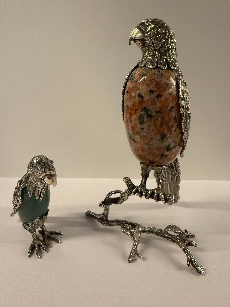 Zilveren vogels, Ophalen of Verzenden, Zo goed als nieuw